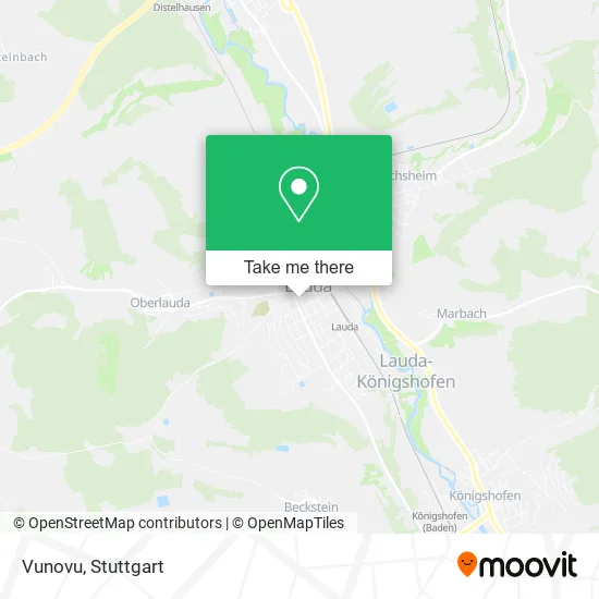 Карта Vunovu