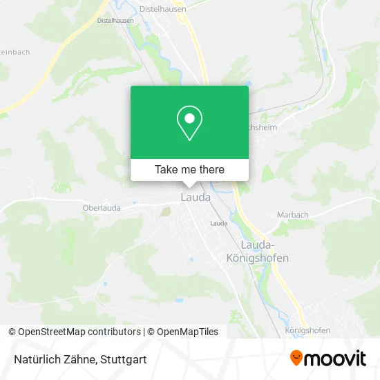 Карта Natürlich Zähne
