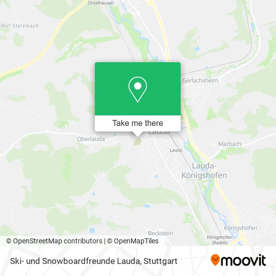 Карта Ski- und Snowboardfreunde Lauda