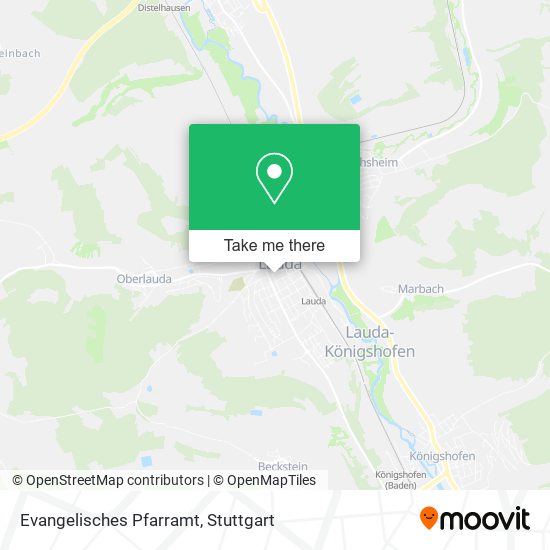 Evangelisches Pfarramt map