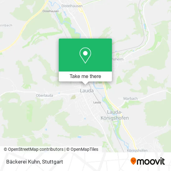 Карта Bäckerei Kuhn