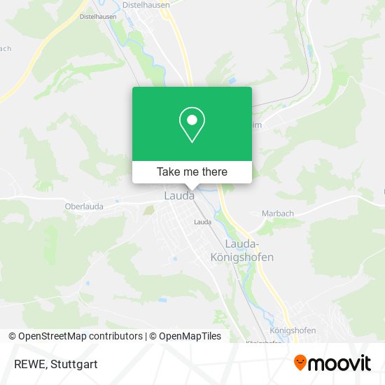 REWE map