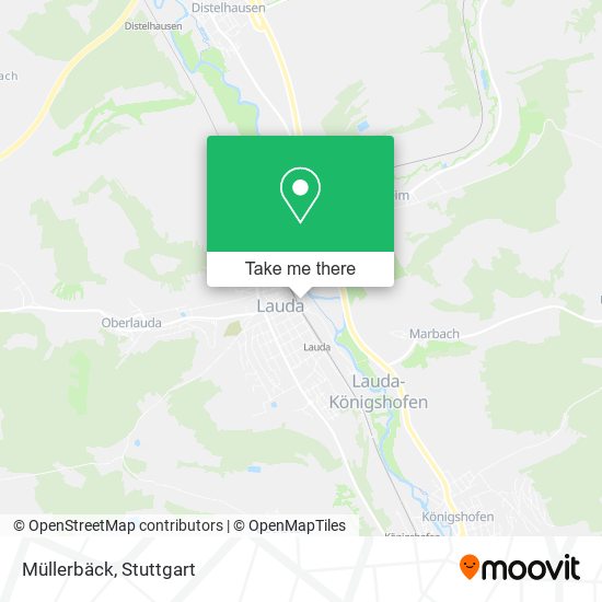 Müllerbäck map