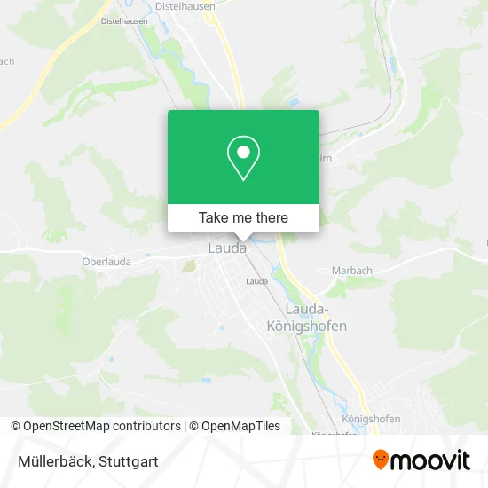 Карта Müllerbäck