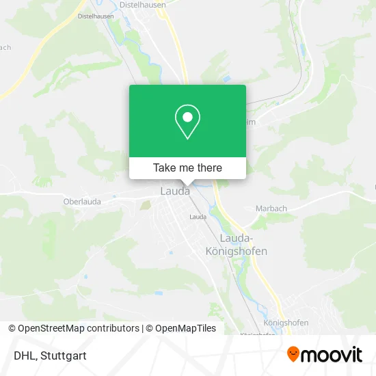 Карта DHL