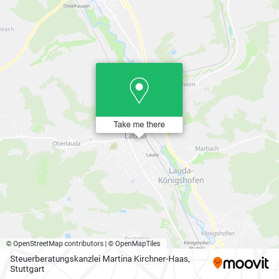 Steuerberatungskanzlei Martina Kirchner-Haas map