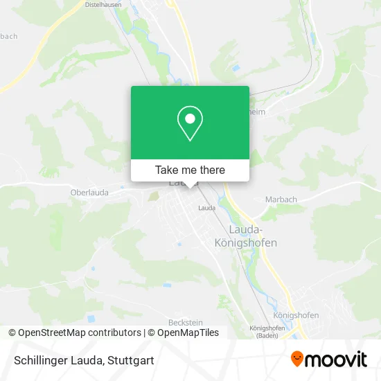 Карта Schillinger Lauda