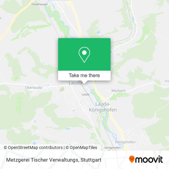 Metzgerei Tischer Verwaltungs map