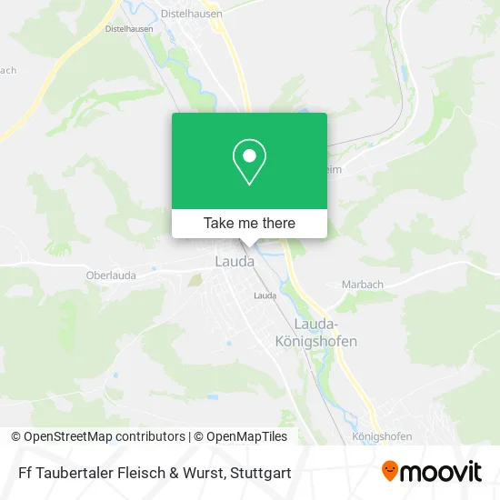 Карта Ff Taubertaler Fleisch & Wurst