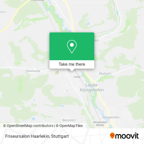 Карта Friseursalon Haarlekin