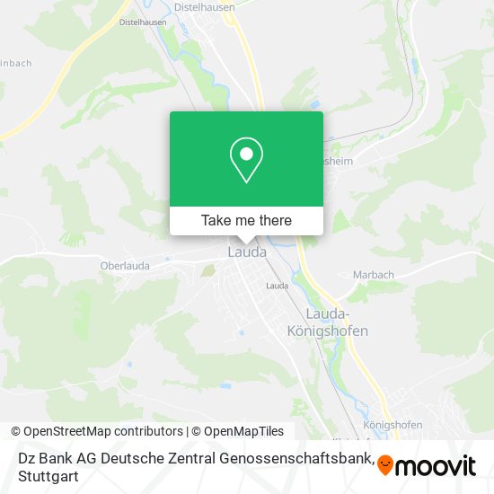 Dz Bank AG Deutsche Zentral Genossenschaftsbank map