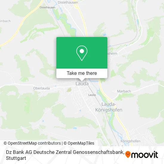 Карта Dz Bank AG Deutsche Zentral Genossenschaftsbank