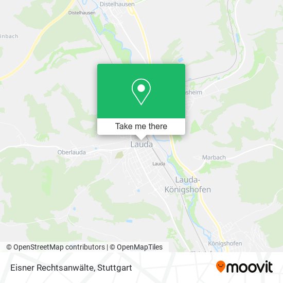 Eisner Rechtsanwälte map