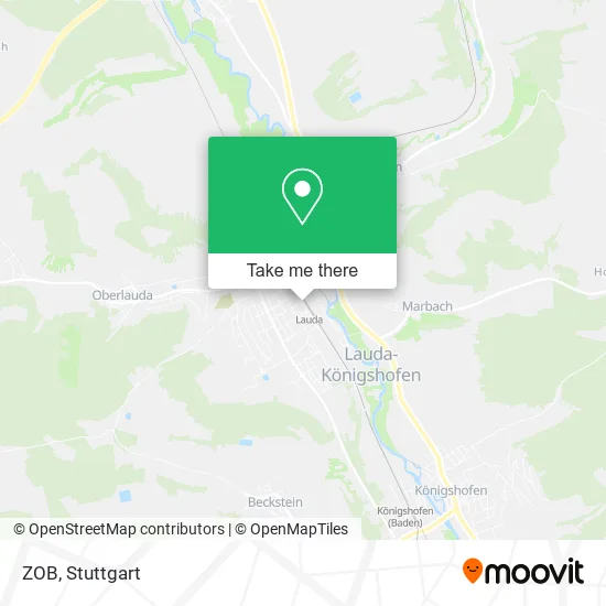 Карта ZOB