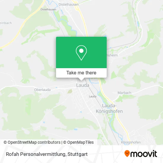 Карта Rofah Personalvermittlung
