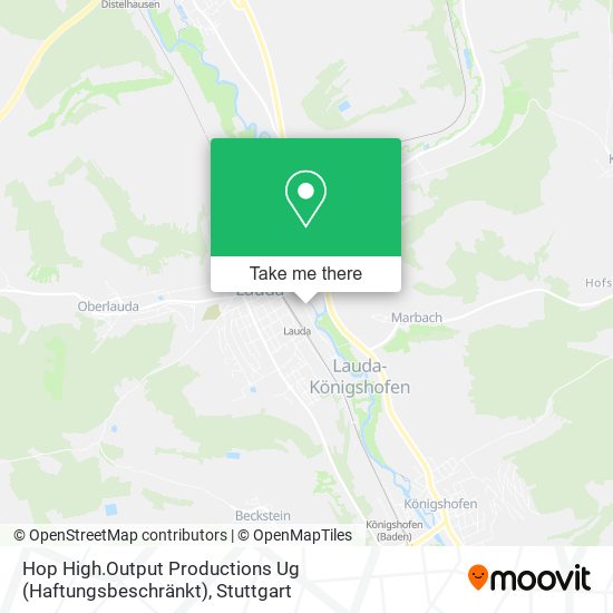 Hop High.Output Productions Ug (Haftungsbeschränkt) map