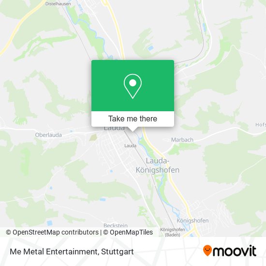 Карта Me Metal Entertainment