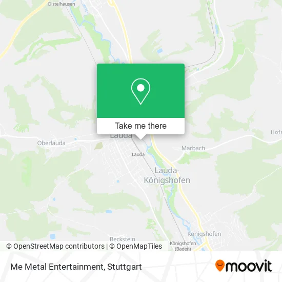 Карта Me Metal Entertainment