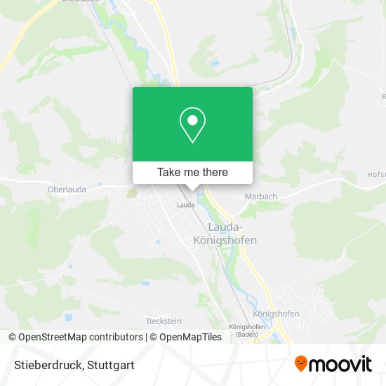 Stieberdruck map