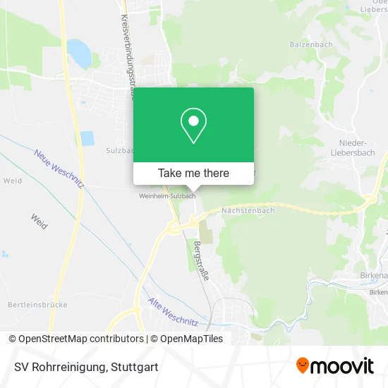 Карта SV Rohrreinigung