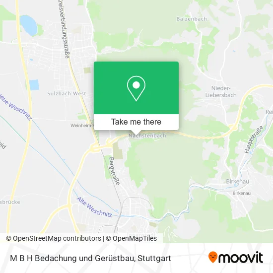 Карта M B H Bedachung und Gerüstbau