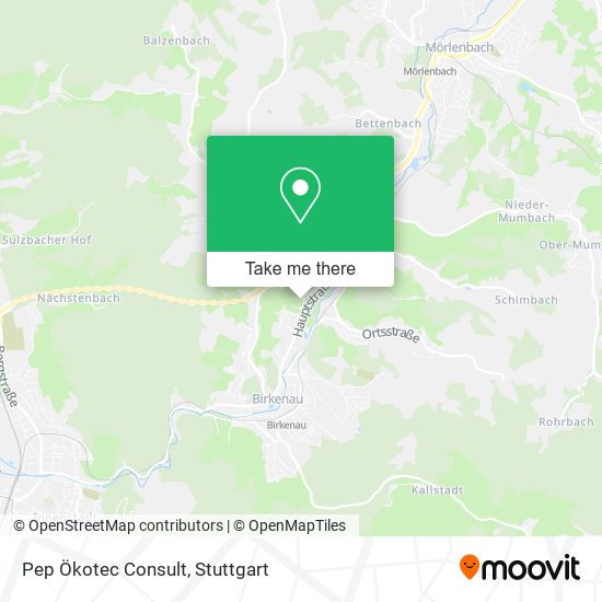 Pep Ökotec Consult map