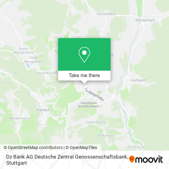 Карта Dz Bank AG Deutsche Zentral Genossenschaftsbank