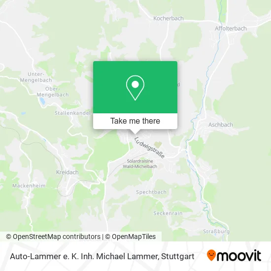 Карта Auto-Lammer e. K. Inh. Michael Lammer