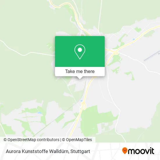 Aurora Kunststoffe Walldürn map