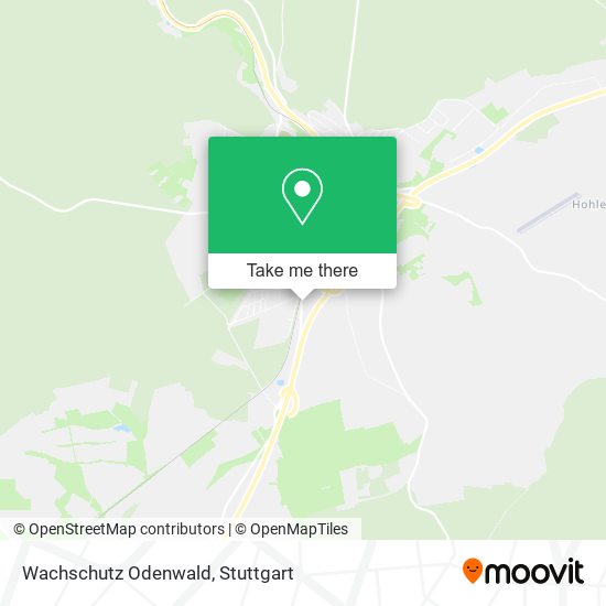 Карта Wachschutz Odenwald