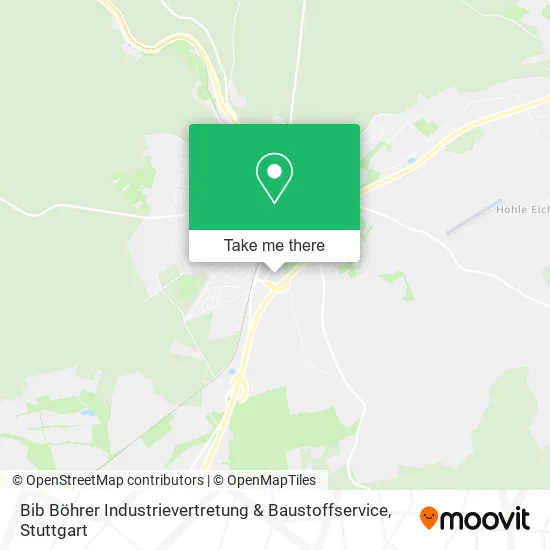 Карта Bib Böhrer Industrievertretung & Baustoffservice