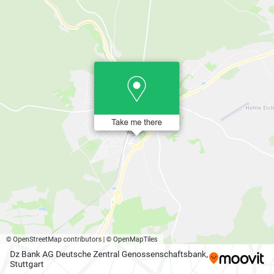 Dz Bank AG Deutsche Zentral Genossenschaftsbank map