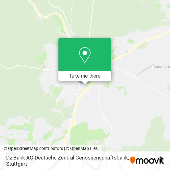 Карта Dz Bank AG Deutsche Zentral Genossenschaftsbank