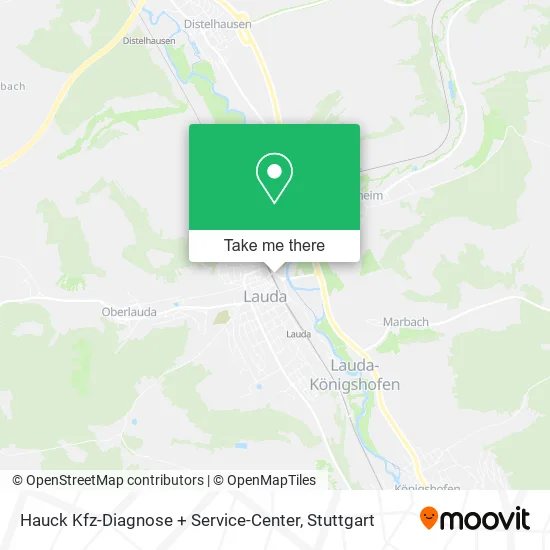 Карта Hauck Kfz-Diagnose + Service-Center