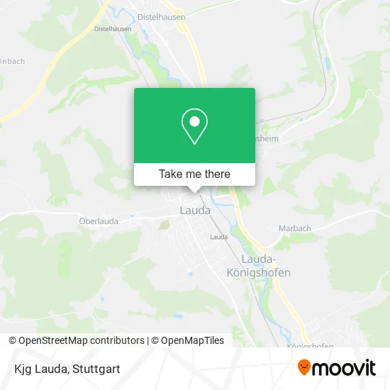 Карта Kjg Lauda