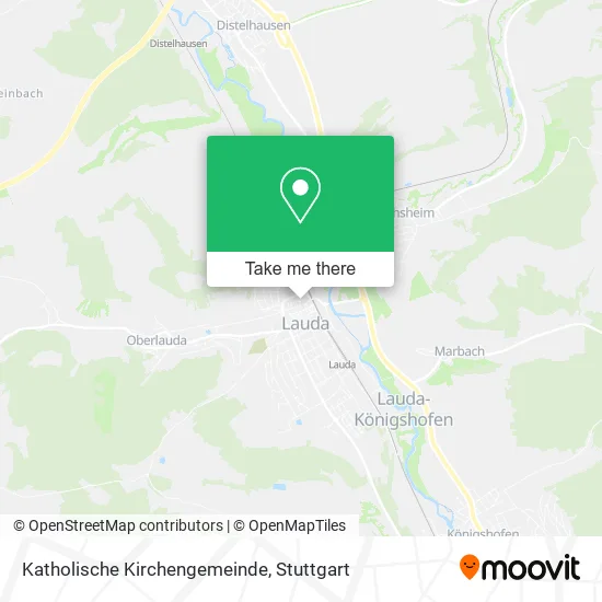 Карта Katholische Kirchengemeinde