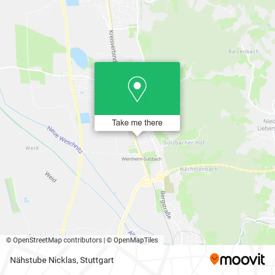 Карта Nähstube Nicklas