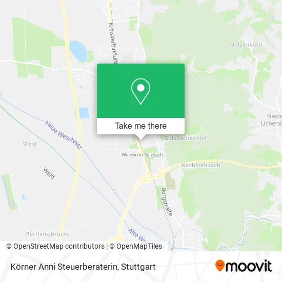 Карта Körner Anni Steuerberaterin