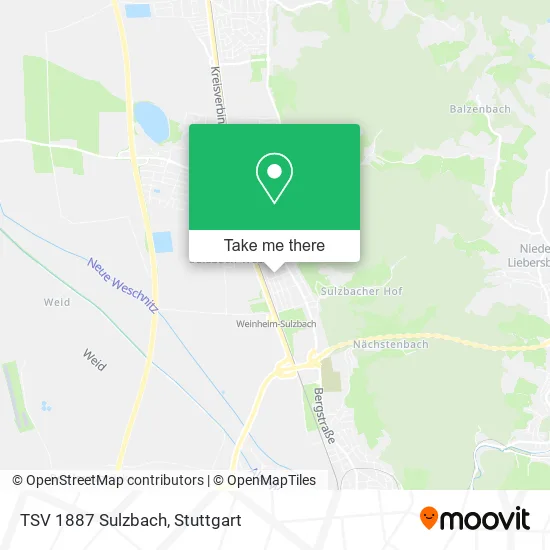 Карта TSV 1887 Sulzbach