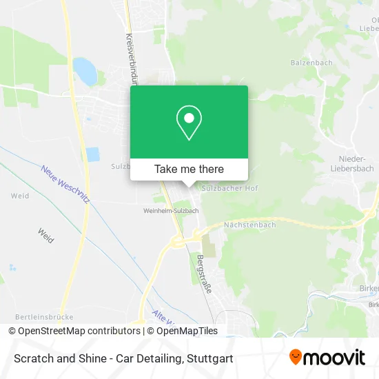 Scratch and Shine - Car Detailing map