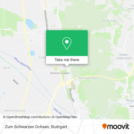 Карта Zum Schwarzen Ochsen