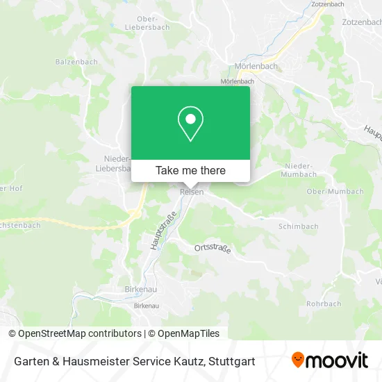 Карта Garten & Hausmeister Service Kautz