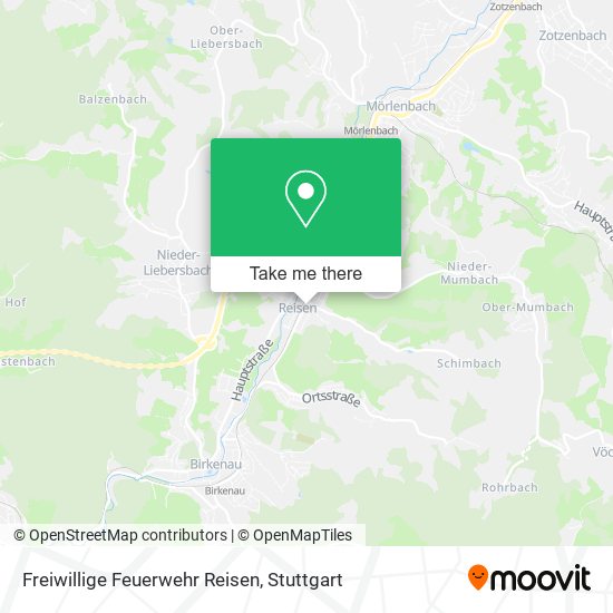 Freiwillige Feuerwehr Reisen map
