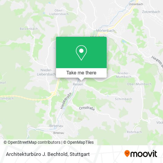 Architekturbüro J. Bechtold map