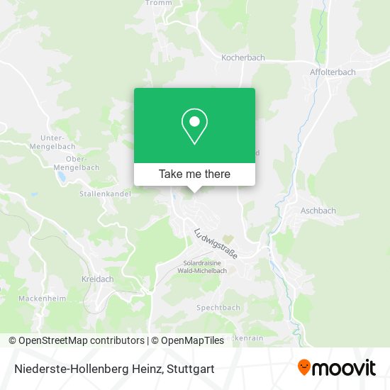 Карта Niederste-Hollenberg Heinz