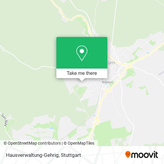 Карта Hausverwaltung-Gehrig