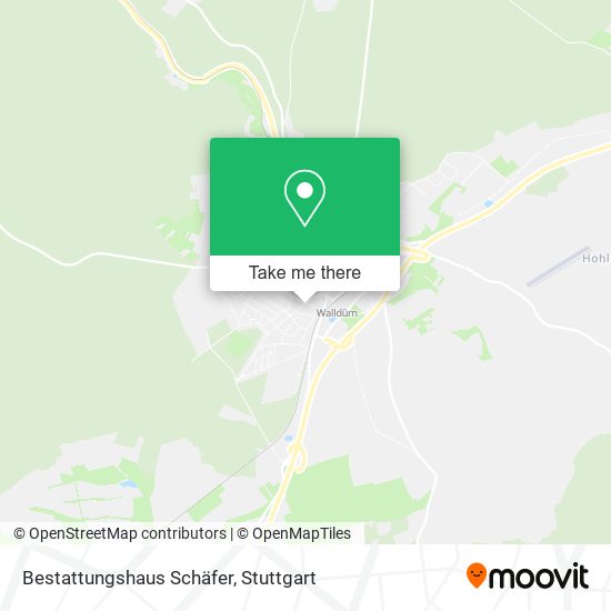 Bestattungshaus Schäfer map
