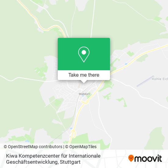 Kiwa Kompetenzcenter für Internationale Geschäftsentwicklung map
