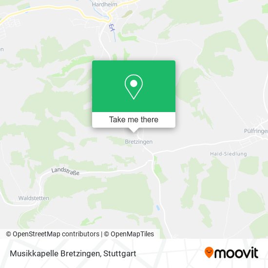 Musikkapelle Bretzingen map