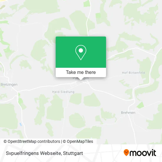 Карта Svpuelfringens Webseite